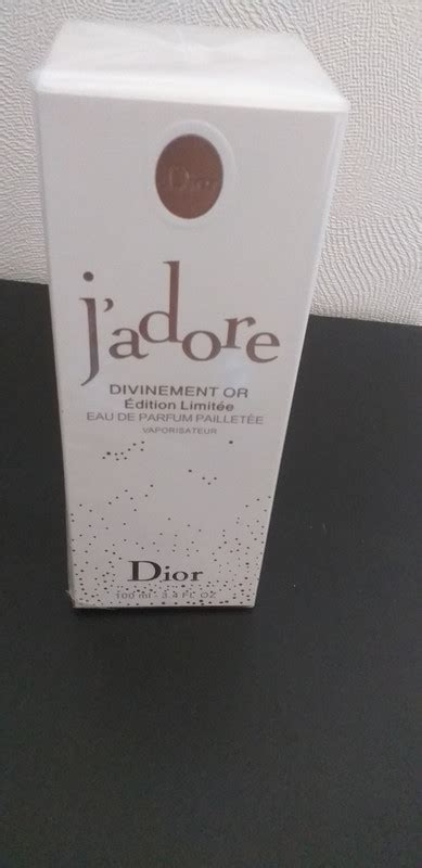 identifier un faux j'adore de dior eau de parfum pailletee